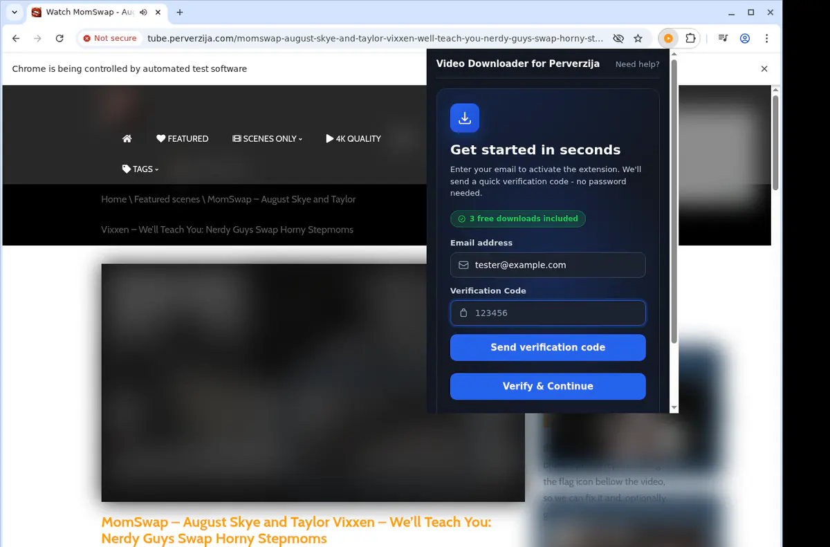 Perverzija Video Downloader screenshot 4
